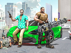 Real Gangster City Crime Car Simulator Game