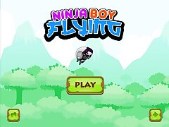 Ninja flying boy